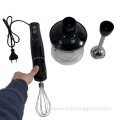 2026 High Power 500W Stainless Steel Hand Blender with Chopper